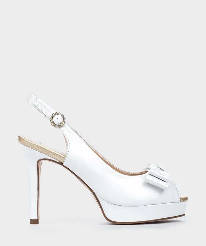 Pedro Miralles Heeled Sandals AMSTERDAM Nacarado Perla 8211 Woman