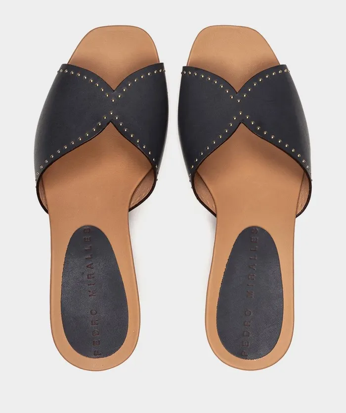 Pedro Miralles Heeled Sandals ANDROS Alfa Marino 8211 Woman Pedro Miralles Heeled Sandals ANDROS Alfa Marino 8211 Woman