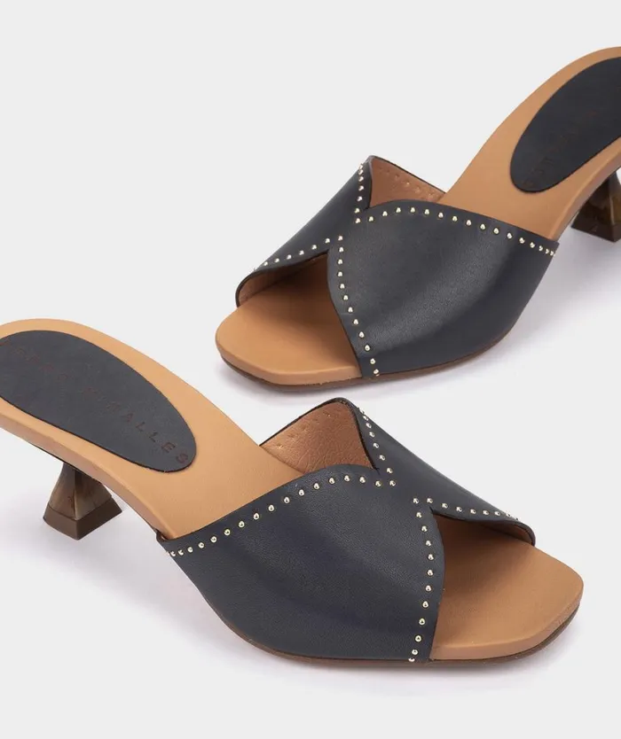 Pedro Miralles Heeled Sandals ANDROS Alfa Marino 8211 Woman Pedro Miralles Heeled Sandals ANDROS Alfa Marino 8211 Woman