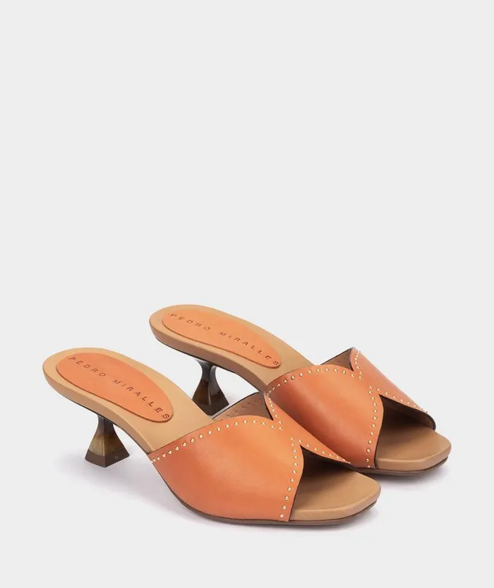 Pedro Miralles Heeled Sandals ANDROS Alfa Orange 8211 Woman Pedro Miralles Heeled Sandals ANDROS Alfa Orange 8211 Woman