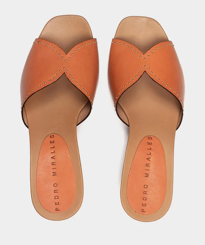 Pedro Miralles Heeled Sandals ANDROS Alfa Orange 8211 Woman Pedro Miralles Heeled Sandals ANDROS Alfa Orange 8211 Woman