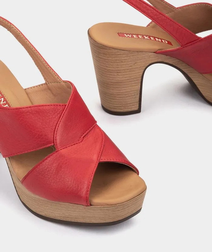 Pedro Miralles Heeled Sandals ARBOREA Atenea Rojo 8211 Woman Pedro Miralles Heeled Sandals ARBOREA Atenea Rojo 8211 Woman