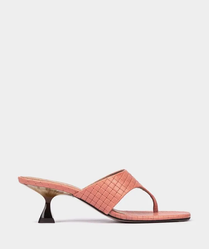 Pedro Miralles Heeled Sandals ARCADIA Trenza Alfa Tulipan 8211 Woman