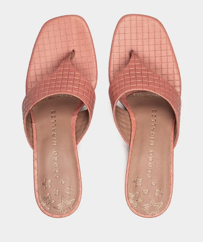 Pedro Miralles Heeled Sandals ARCADIA Trenza Alfa Tulipan 8211 Woman Pedro Miralles Heeled Sandals ARCADIA Trenza Alfa Tulipan 8211 Woman