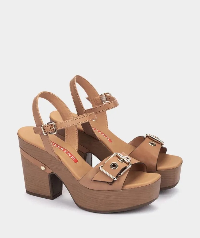 Pedro Miralles Heeled Sandals ARCHENA Alfa Caramel 8211 Woman Pedro Miralles Heeled Sandals ARCHENA Alfa Caramel 8211 Woman