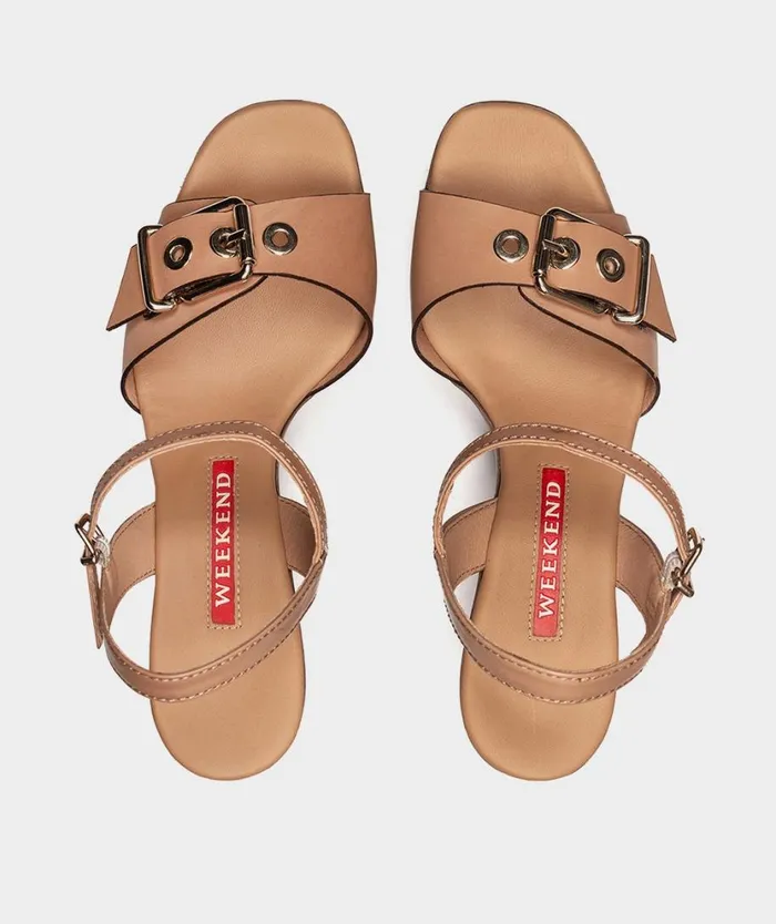 Pedro Miralles Heeled Sandals ARCHENA Alfa Caramel 8211 Woman Pedro Miralles Heeled Sandals ARCHENA Alfa Caramel 8211 Woman