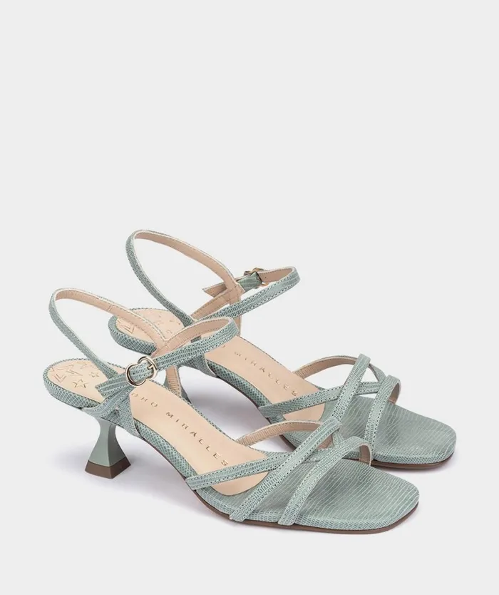 Pedro Miralles Heeled Sandals ARUBA Mini Tejus Malibu 8211 Woman
