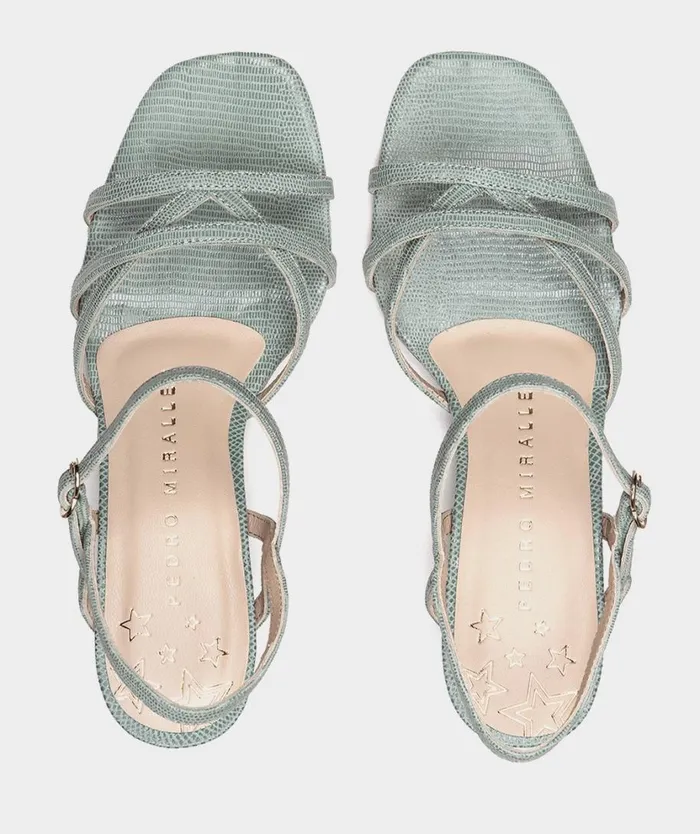 Pedro Miralles Heeled Sandals ARUBA Mini Tejus Malibu 8211 Woman