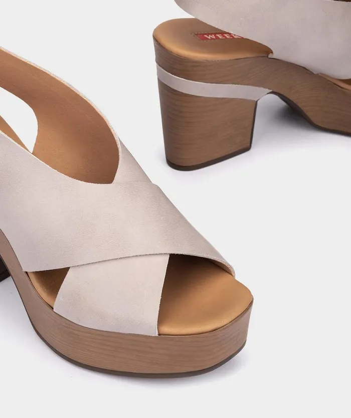 Pedro Miralles Heeled Sandals BRGAMO Vitello Paloma 8211 Woman Pedro Miralles Heeled Sandals BRGAMO Vitello Paloma 8211 Woman