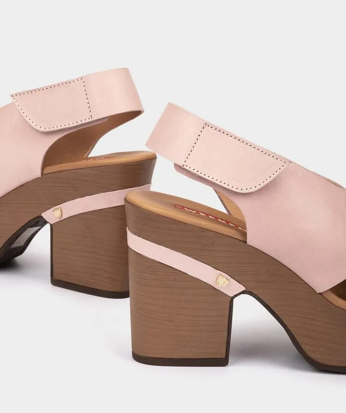 Pedro Miralles Heeled Sandals BRGAMO Vitello Rosette 8211 Woman Pedro Miralles Heeled Sandals BRGAMO Vitello Rosette 8211 Woman