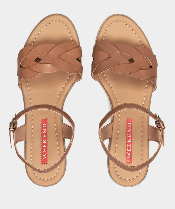 Pedro Miralles Heeled Sandals BAENA Vitello Tabaco 8211 Woman Pedro Miralles Heeled Sandals BAENA Vitello Tabaco 8211 Woman