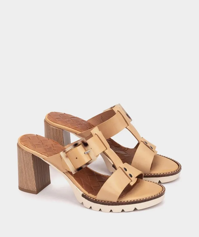 Pedro Miralles Heeled Sandals BATUMI Alfa Camel 8211 Woman Pedro Miralles Heeled Sandals BATUMI Alfa Camel 8211 Woman