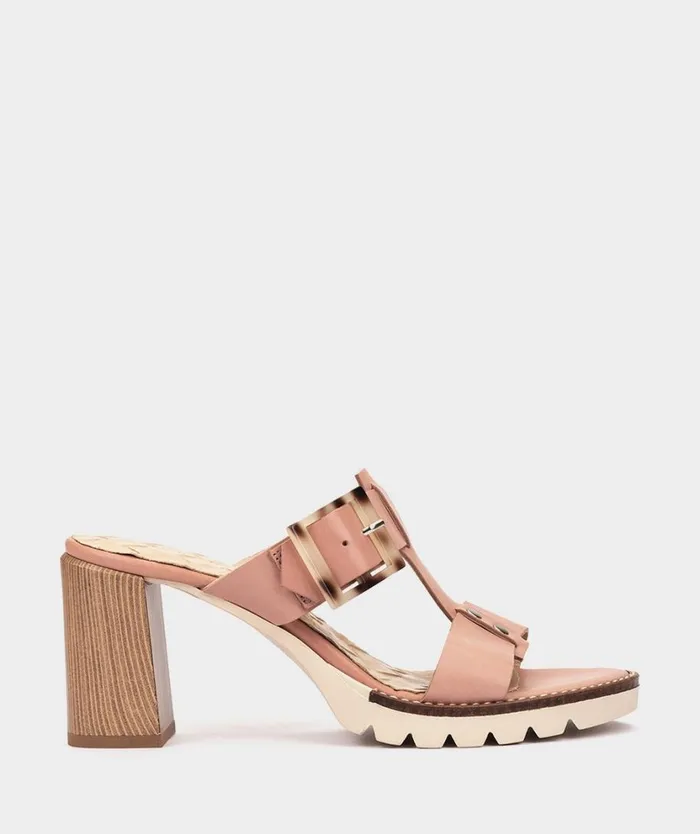 Pedro Miralles Heeled Sandals BATUMI Alfa Rosette 8211 Woman