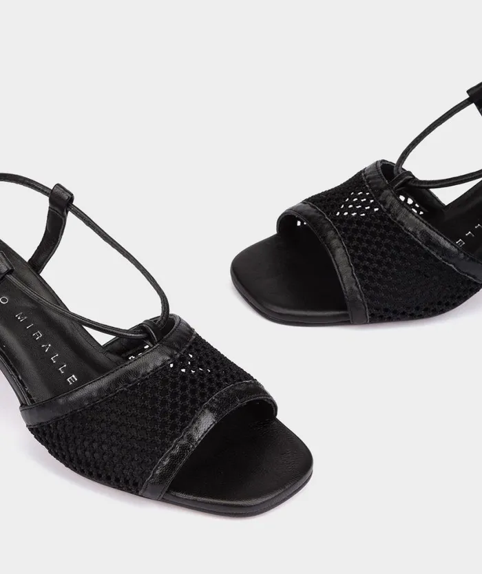 Pedro Miralles Heeled Sandals BELAGUA Cloud Negro 8211 Woman Pedro Miralles Heeled Sandals BELAGUA Cloud Negro 8211 Woman