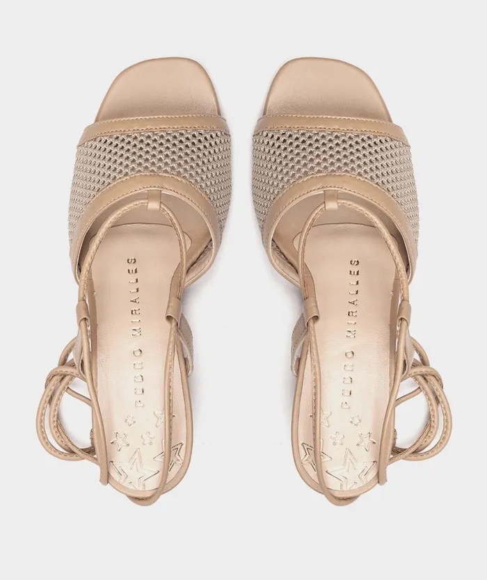 Pedro Miralles Heeled Sandals BELAGUA Cloud Polvere 8211 Woman Pedro Miralles Heeled Sandals BELAGUA Cloud Polvere 8211 Woman