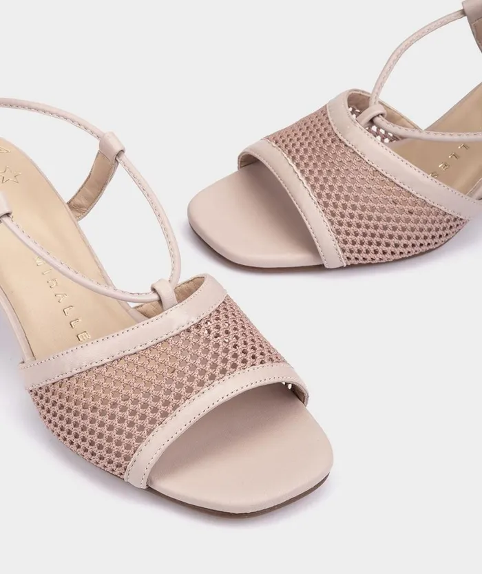 Pedro Miralles Heeled Sandals BELAGUA Natur Rosa Palo 8211 Woman Pedro Miralles Heeled Sandals BELAGUA Natur Rosa Palo 8211 Woman