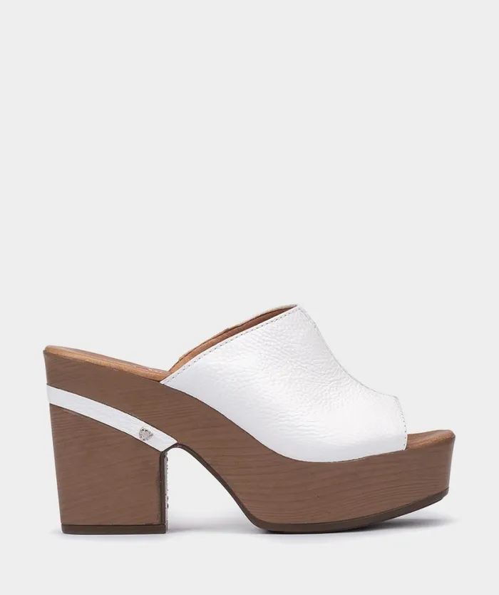 Pedro Miralles Heeled Sandals BENEVETO Ciervo Blanco 8211 Woman