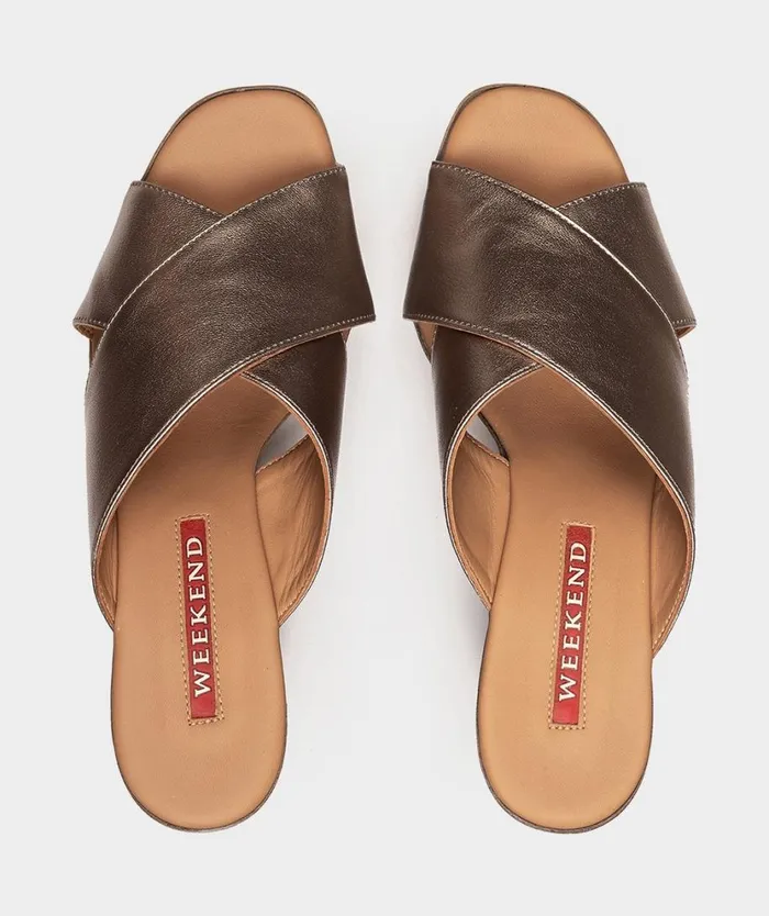 Pedro Miralles Heeled Sandals BOLONIA Napa Metal Humo 8211 Woman Pedro Miralles Heeled Sandals BOLONIA Napa Metal Humo 8211 Woman
