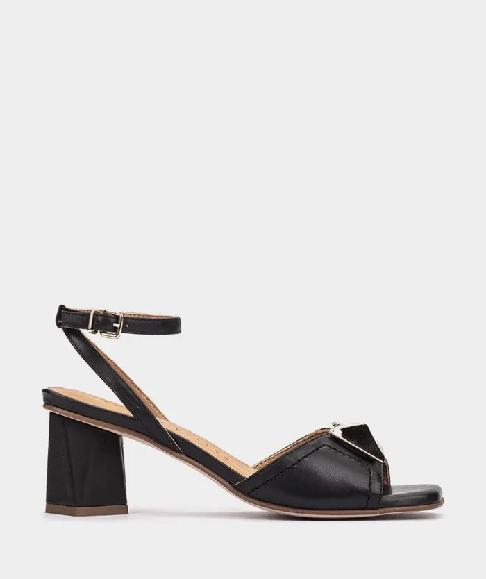 Pedro Miralles Heeled Sandals CASTELEJO Vitello Blue 8211 Woman