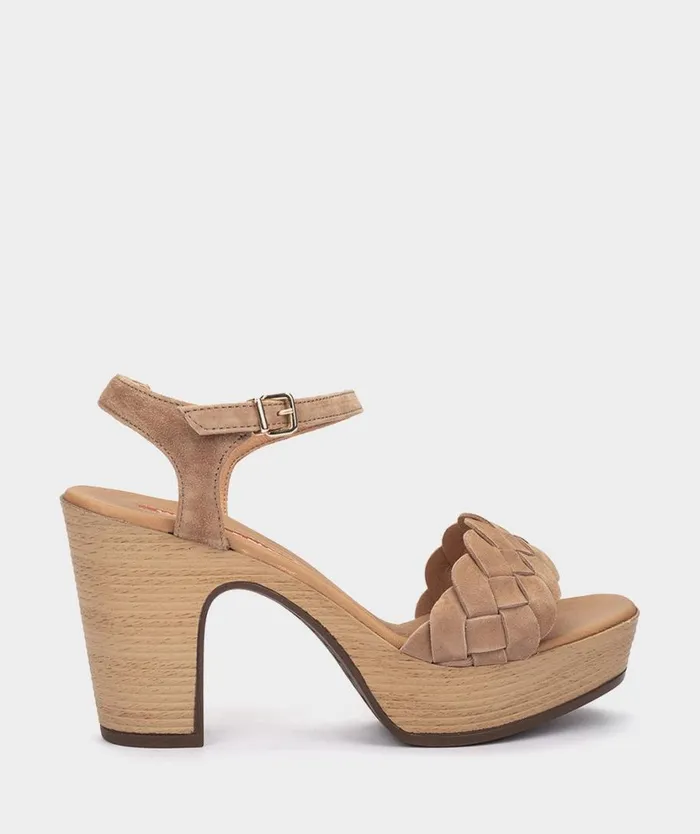 Pedro Miralles Heeled Sandals CILLN Amalfi Cuoio 8211 Woman