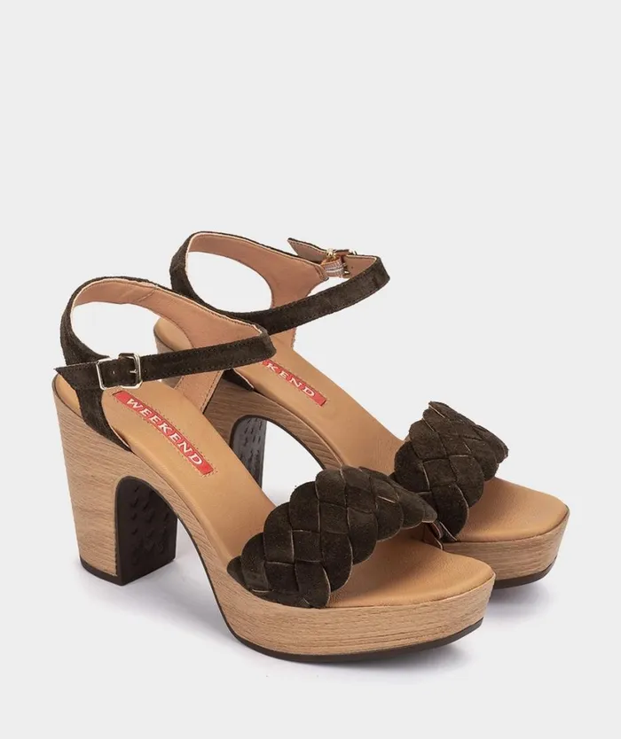 Pedro Miralles Heeled Sandals CILLN Velour Coar 8211 Woman Pedro Miralles Heeled Sandals CILLN Velour Coar 8211 Woman