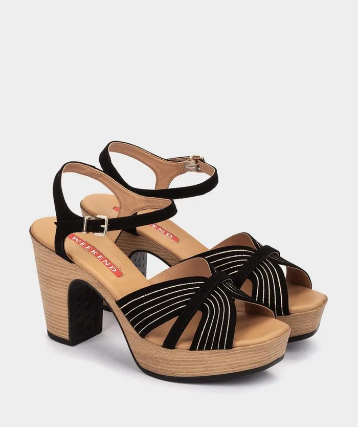 Pedro Miralles Heeled Sandals DAEGU Amalfi Negro 8211 Woman Pedro Miralles Heeled Sandals DAEGU Amalfi Negro 8211 Woman