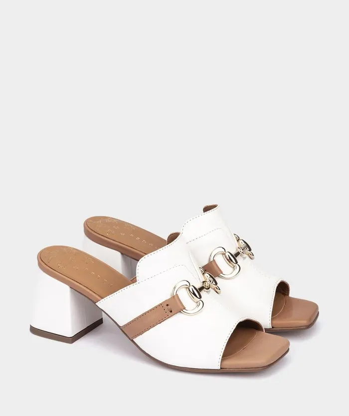 Pedro Miralles Heeled Sandals DAIMUZ Natur Bianco 8211 Woman Pedro Miralles Heeled Sandals DAIMUZ Natur Bianco 8211 Woman