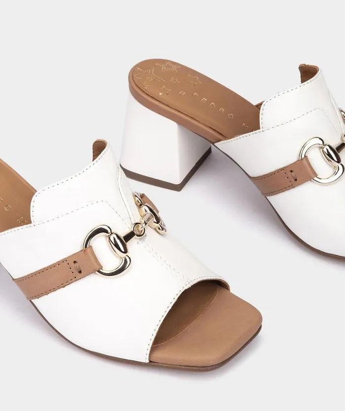 Pedro Miralles Heeled Sandals DAIMUZ Natur Bianco 8211 Woman Pedro Miralles Heeled Sandals DAIMUZ Natur Bianco 8211 Woman