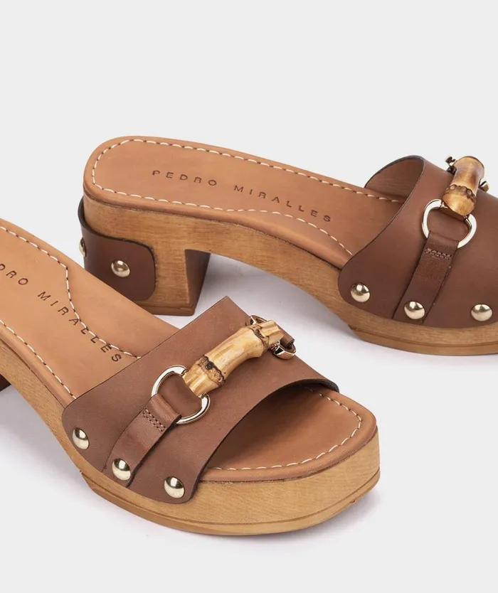 Pedro Miralles Heeled Sandals DEOK Alfa Tabac 8211 Woman Pedro Miralles Heeled Sandals DEOK Alfa Tabac 8211 Woman