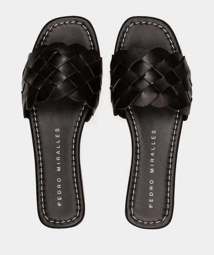 Pedro Miralles Heeled Sandals EGINA Natur Negro 8211 Woman Pedro Miralles Heeled Sandals EGINA Natur Negro 8211 Woman