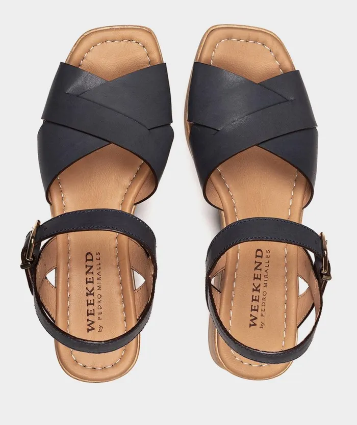 Pedro Miralles Heeled Sandals FILADELFIA Alfa Marino 8211 Woman Pedro Miralles Heeled Sandals FILADELFIA Alfa Marino 8211 Woman