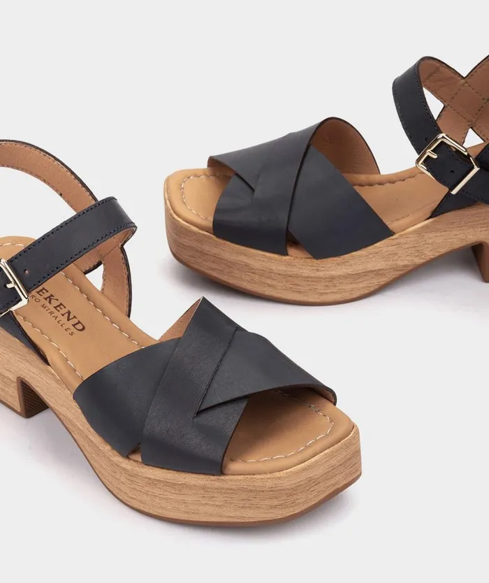 Pedro Miralles Heeled Sandals FILADELFIA Alfa Marino 8211 Woman Pedro Miralles Heeled Sandals FILADELFIA Alfa Marino 8211 Woman