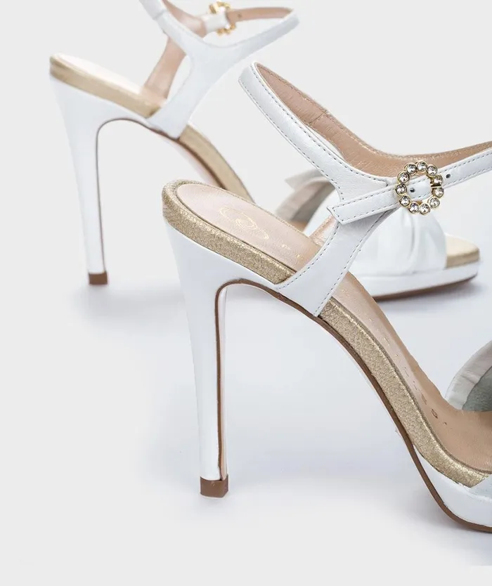 Pedro Miralles Heeled Sandals GENDRON Nacarado Perla 8211 Woman Pedro Miralles Heeled Sandals GENDRON Nacarado Perla 8211 Woman