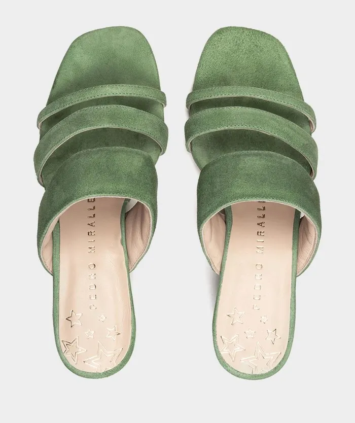 Pedro Miralles Heeled Sandals JTIVA Amalfi Menta 8211 Woman Pedro Miralles Heeled Sandals JTIVA Amalfi Menta 8211 Woman