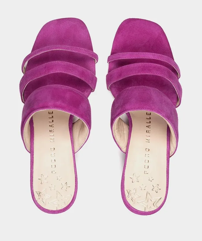 Pedro Miralles Heeled Sandals JTIVA Amalfi Viola 8211 Woman Pedro Miralles Heeled Sandals JTIVA Amalfi Viola 8211 Woman