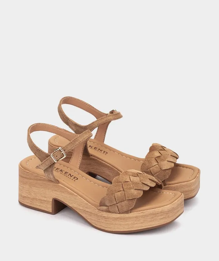 Pedro Miralles Heeled Sandals KANSAS Baby Silk Cuoio 8211 Woman Pedro Miralles Heeled Sandals KANSAS Baby Silk Cuoio 8211 Woman