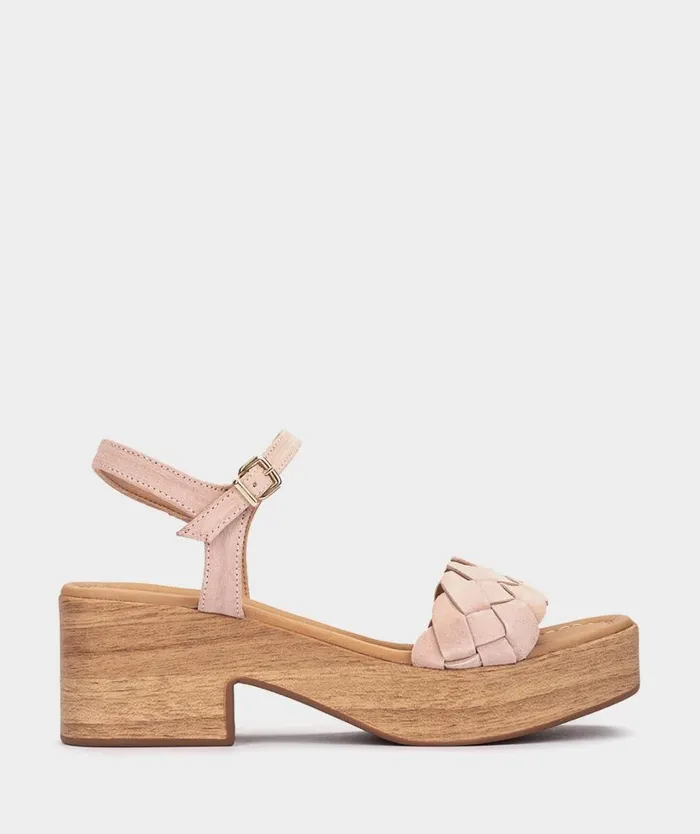 Pedro Miralles Heeled Sandals KANSAS Velour Dior 8211 Woman
