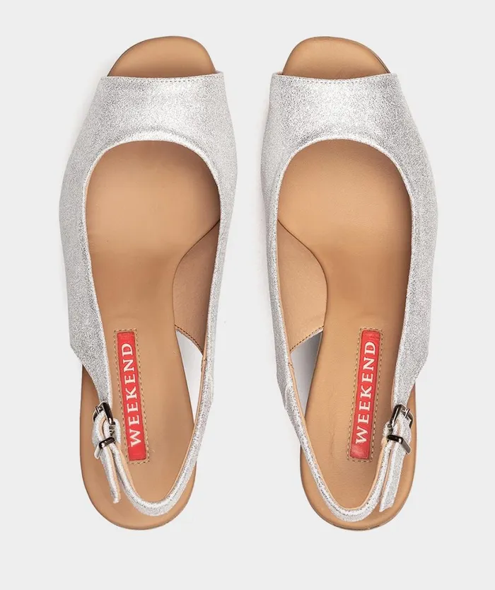 Pedro Miralles Heeled Sandals LA VALETA Chianti Plata 8211 Woman Pedro Miralles Heeled Sandals LA VALETA Chianti Plata 8211 Woman