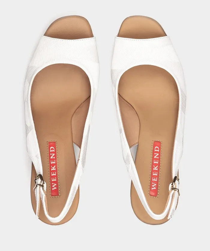 Pedro Miralles Heeled Sandals LA VALETA Mercurio Bianco 8211 Woman Pedro Miralles Heeled Sandals LA VALETA Mercurio Bianco 8211 Woman