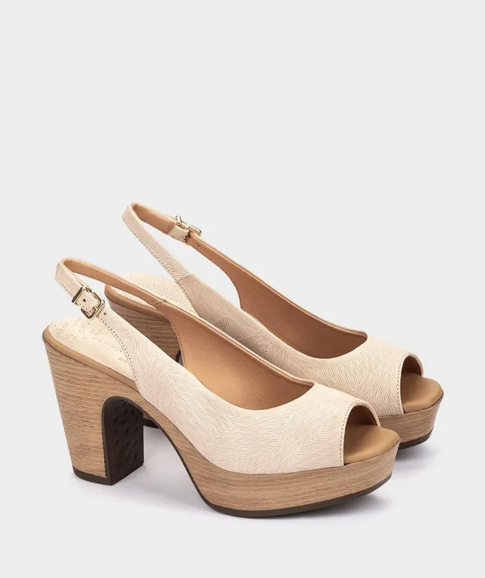 Pedro Miralles Heeled Sandals LA VALETA Mercurio Hazelwood 8211 Woman Pedro Miralles Heeled Sandals LA VALETA Mercurio Hazelwood 8211 Woman