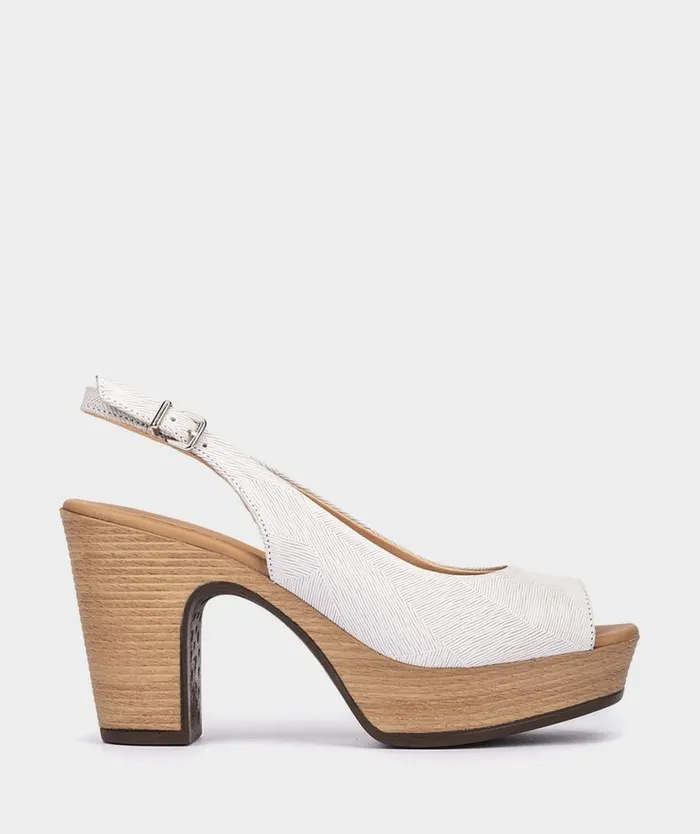Pedro Miralles Heeled Sandals LA VALETA Mercurio Sasso 8211 Woman