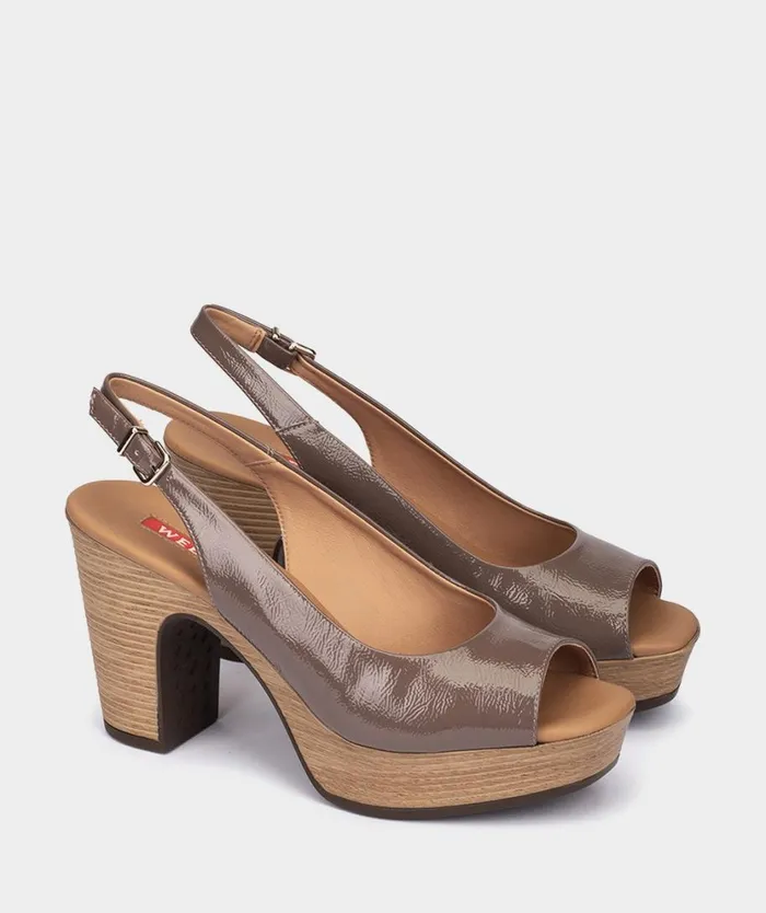 Pedro Miralles Heeled Sandals LA VALETA Napalak Fango 8211 Woman Pedro Miralles Heeled Sandals LA VALETA Napalak Fango 8211 Woman