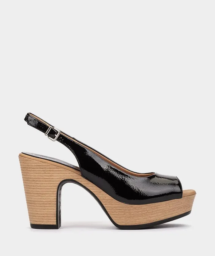 Pedro Miralles Heeled Sandals LA VALETA Napalak Negro 8211 Woman