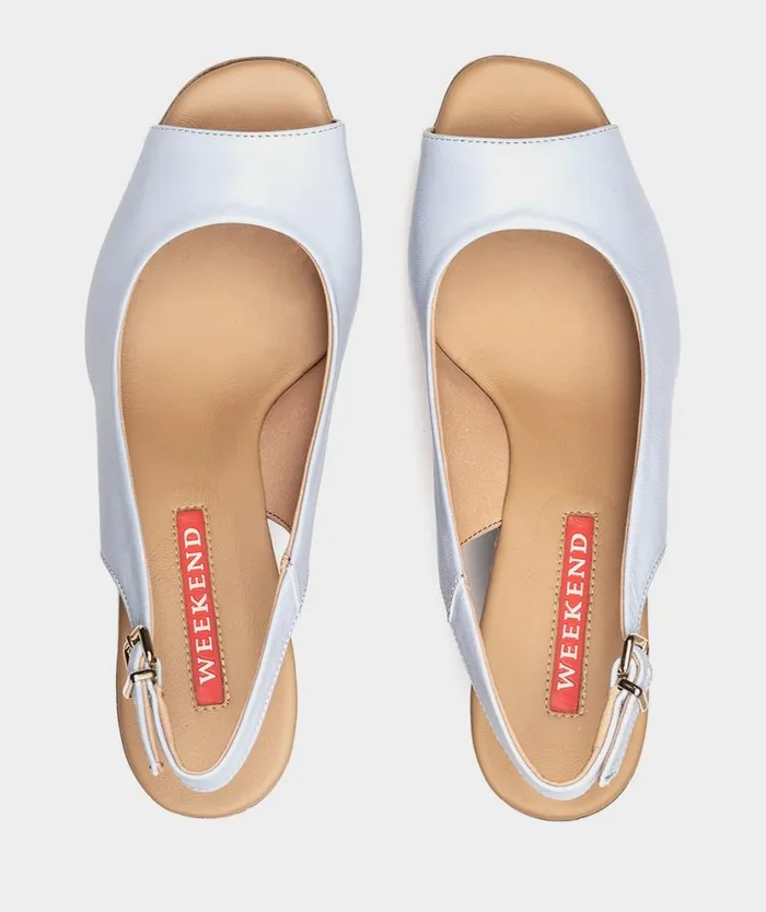 Pedro Miralles Heeled Sandals LA VALETA Natur Denim 8211 Woman Pedro Miralles Heeled Sandals LA VALETA Natur Denim 8211 Woman