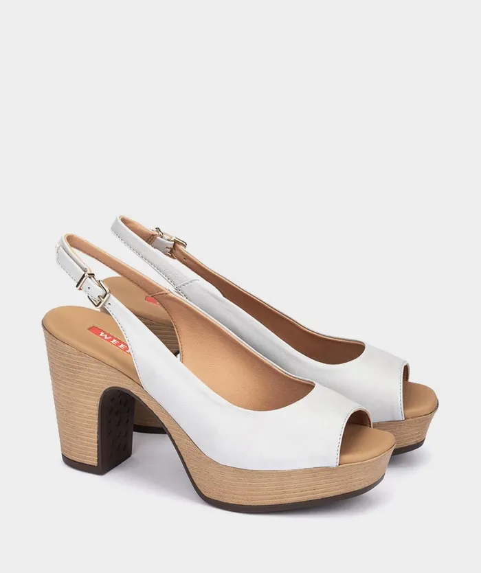 Pedro Miralles Heeled Sandals LA VALETA Natur Iceberg 8211 Woman Pedro Miralles Heeled Sandals LA VALETA Natur Iceberg 8211 Woman