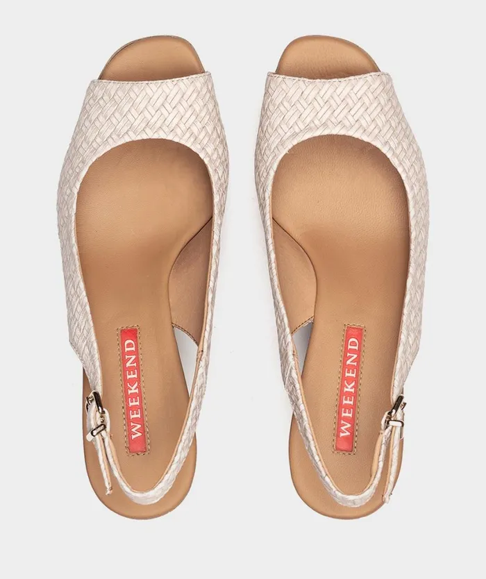 Pedro Miralles Heeled Sandals LA VALETA Twist Arena 8211 Woman Pedro Miralles Heeled Sandals LA VALETA Twist Arena 8211 Woman