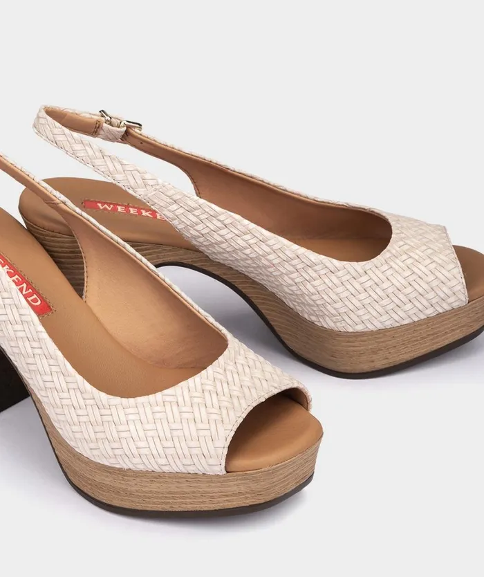 Pedro Miralles Heeled Sandals LA VALETA Twist Arena 8211 Woman Pedro Miralles Heeled Sandals LA VALETA Twist Arena 8211 Woman