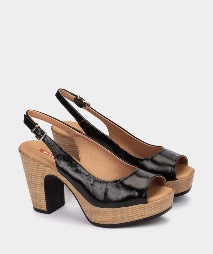 Pedro Miralles Heeled Sandals LA VALETA Venice Negro 8211 Woman Pedro Miralles Heeled Sandals LA VALETA Venice Negro 8211 Woman