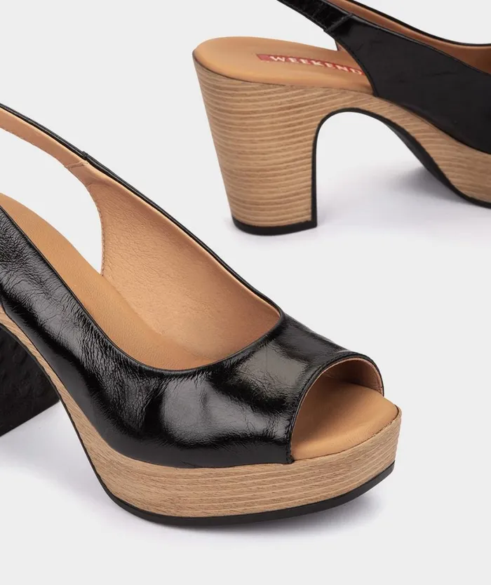 Pedro Miralles Heeled Sandals LA VALETA Venice Negro 8211 Woman Pedro Miralles Heeled Sandals LA VALETA Venice Negro 8211 Woman