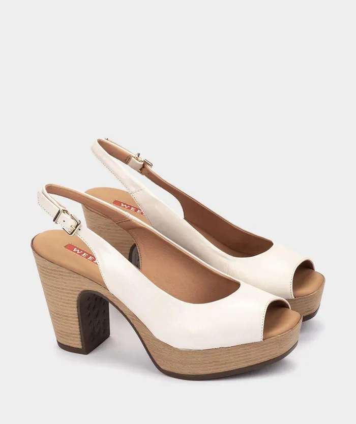 Pedro Miralles Heeled Sandals LA VALETA Venice Talco 8211 Woman Pedro Miralles Heeled Sandals LA VALETA Venice Talco 8211 Woman